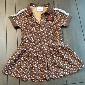 Authentic Toddler Burberry Polo Style Dress 18M